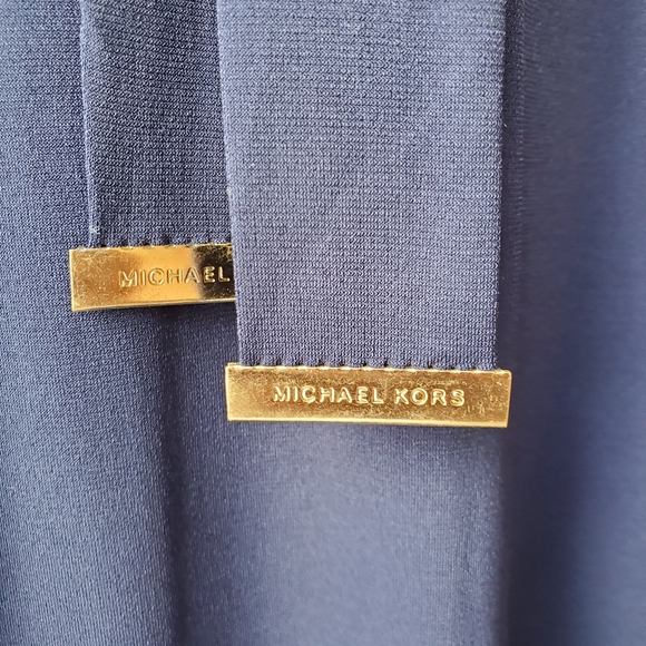 Michael Kors Chain Embellished Popover Maxi Dress - Picture 5 of 13